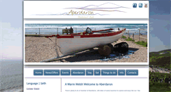 Desktop Screenshot of aberdaronlink.co.uk